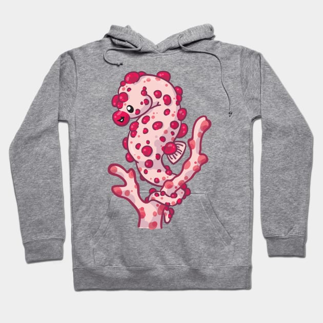 Pygmy Seahorse Hoodie by bytesizetreasure